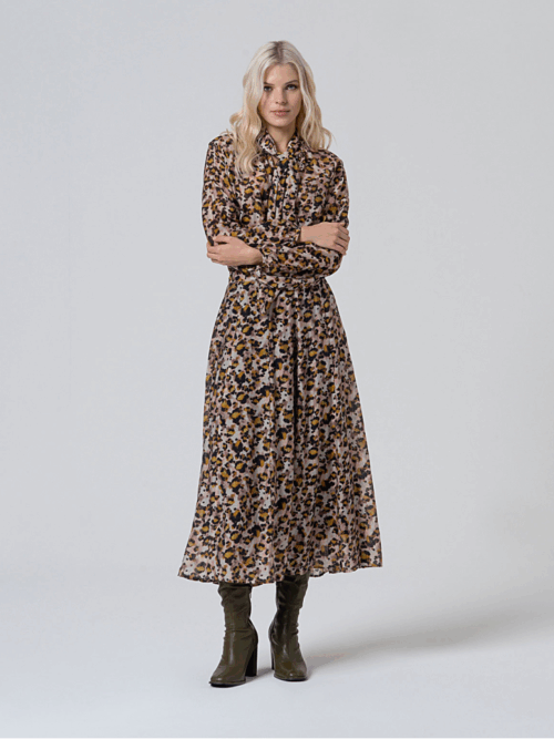 Falda Estampado Leopardo de Surkana