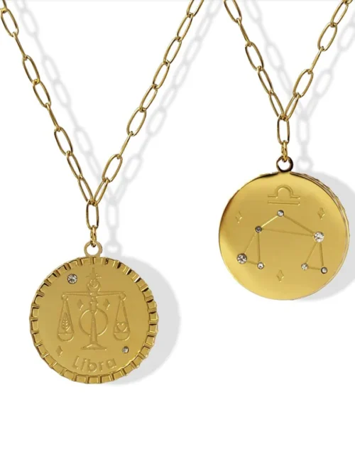 Collar Signo Zodiaco Libra de Anartxy