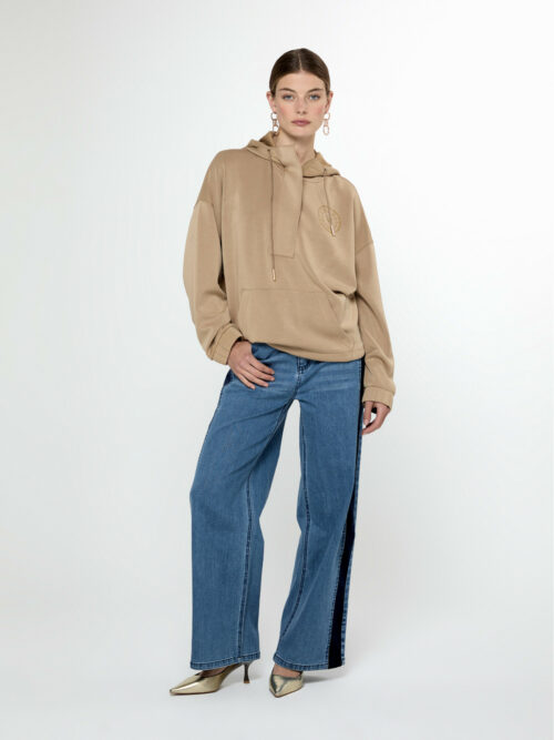 Sudadera Piedra Bolsillo Delantero de Lola Casademunt